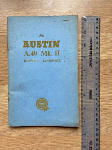 Austin A40 Mk1 & Mk2 (1948-1967) Drivers Handbook - Picture 2 of 3