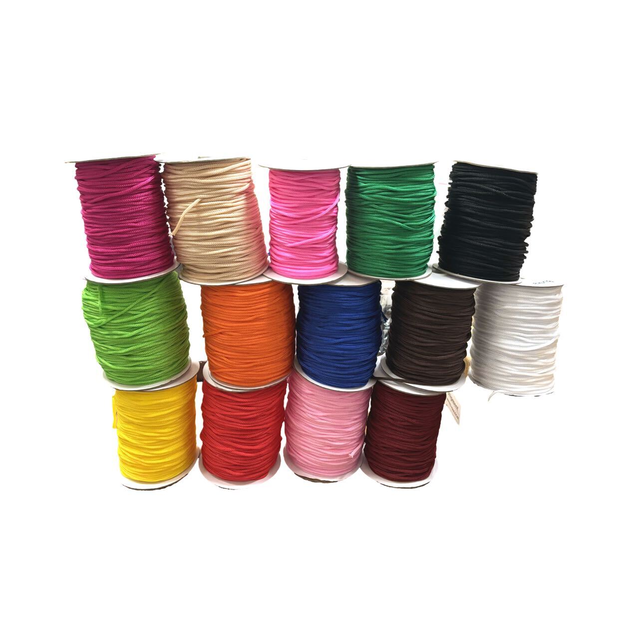 Bunka Rope Bunka yarn Angel Clown Doll Hair Rope 4mm Braided Cord, Makes curly ...