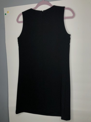 The Kooples Womens Black Aline Shift Beaded Crepe Dress Sz 1 NWT Orig $365 - Foto 3 di 11