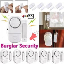 5/10X Wireless Home Window Door Burglar Security ALARM System Magnetic Sensor