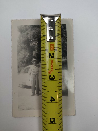 Vintage B&W Picture - Photo of Connie & Harry at Campo el Rancho Flojo 3"x4.5" - Picture 4 of 4