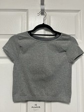 NWOT Intimately Free People Cap Sleeve Seamless Cami Heather Grey Size M/L