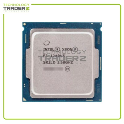 ** SR2LD Intel Xeon E3-1240 v5 Quad-Core 3.50GHz 8MB 80W Processor**