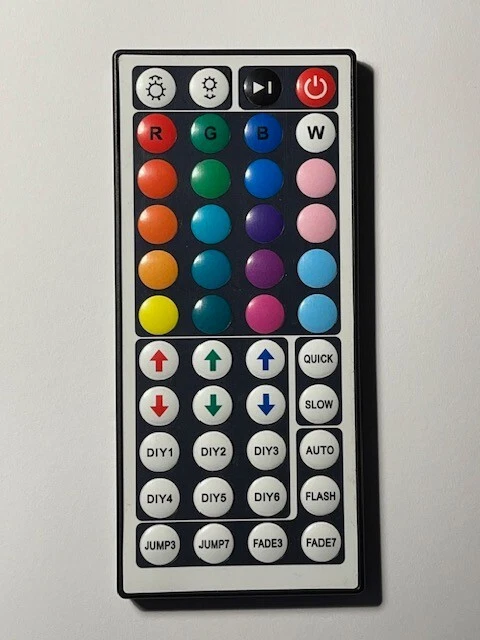 RGB Controller for LED Strip light 4-Way Outlet IR 44 key Controller 12V 5A - Image 4 of 4