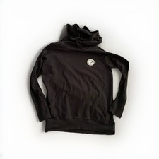 Pure Barre Pullover Hoodie Sweatshirt Black Womens Sz small