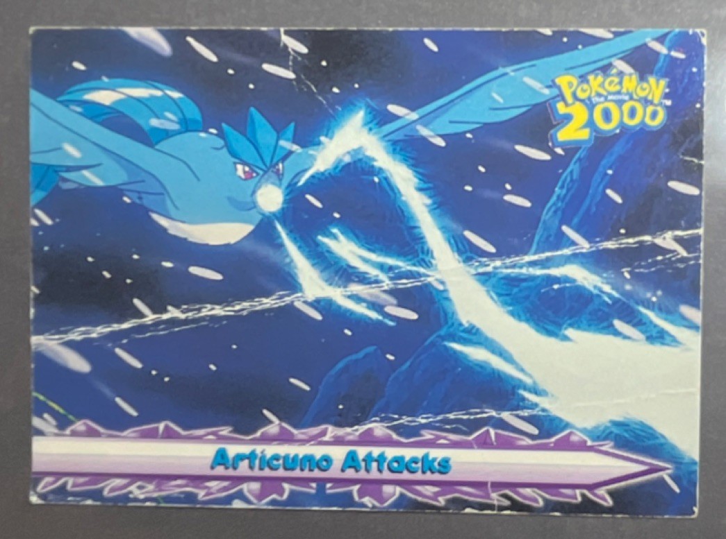 Topps Pokémon The Movie 2000 Articuno Attacks #38 Trading Card