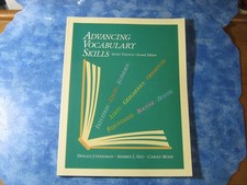 ADVANCING VOCABULARY SKILLS Short Version 2nd...