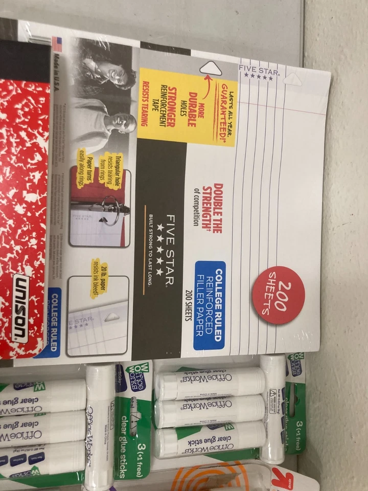 Elementary School Essentials Back to School Kit Supplies Bundle - Lot of Pieces - Image 4 of 4