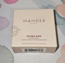 Wander Beauty Lip & Cheek Double Date in BE MINE/SWIPE New in Box
