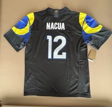 2025 Puka Nucua #12 L.A Rams “Midnight Mode” F.U.S.E. LIMITED Rivalries XL
