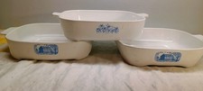 Casseruola vintage Corning Ware Amana Radarange Browning Skillets (3 pezzi)