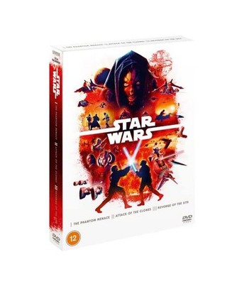 Star Wars Prequel Trilogy Box Set DVD (Episodes 1-3) [2022]