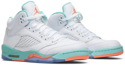 Air Jordan Retro 5 Light Aqua GS 2018 BRAND NEW in Box 6.5Y | 8W