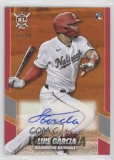 2021 Topps Big League Opening Act Electric Orange /99 Luis Garcia Auto v9t