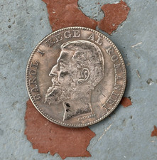 COIN 2 LEI 1900 ROMANIA CAROL I