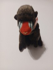 TY Original Beanie Baby Cheeks The Baboon Has Both Tags 
