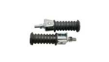 Emgo Folding Footpegs - Honda/Suzuki Passenger Motorcycle ATV/UTV Street Bike