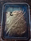 🔥💰 BATTLE OF LONG ISLAND 1776 SILVER ART INGOT —1oz Silver- RARE VINTAGE 💰🔥