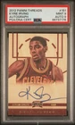 2012 KYRIE IRVING ROOKIE AUTO RC PANINI THREADS #151 LOW POP PSA 9/9