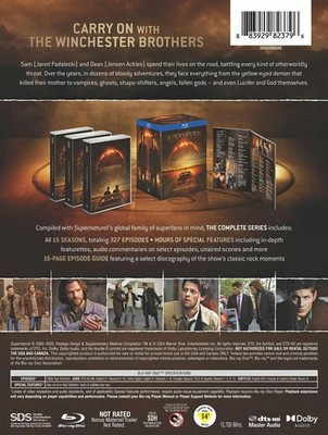 Supernatural The Complete Series Blu-ray NEW 883929823796| eBay