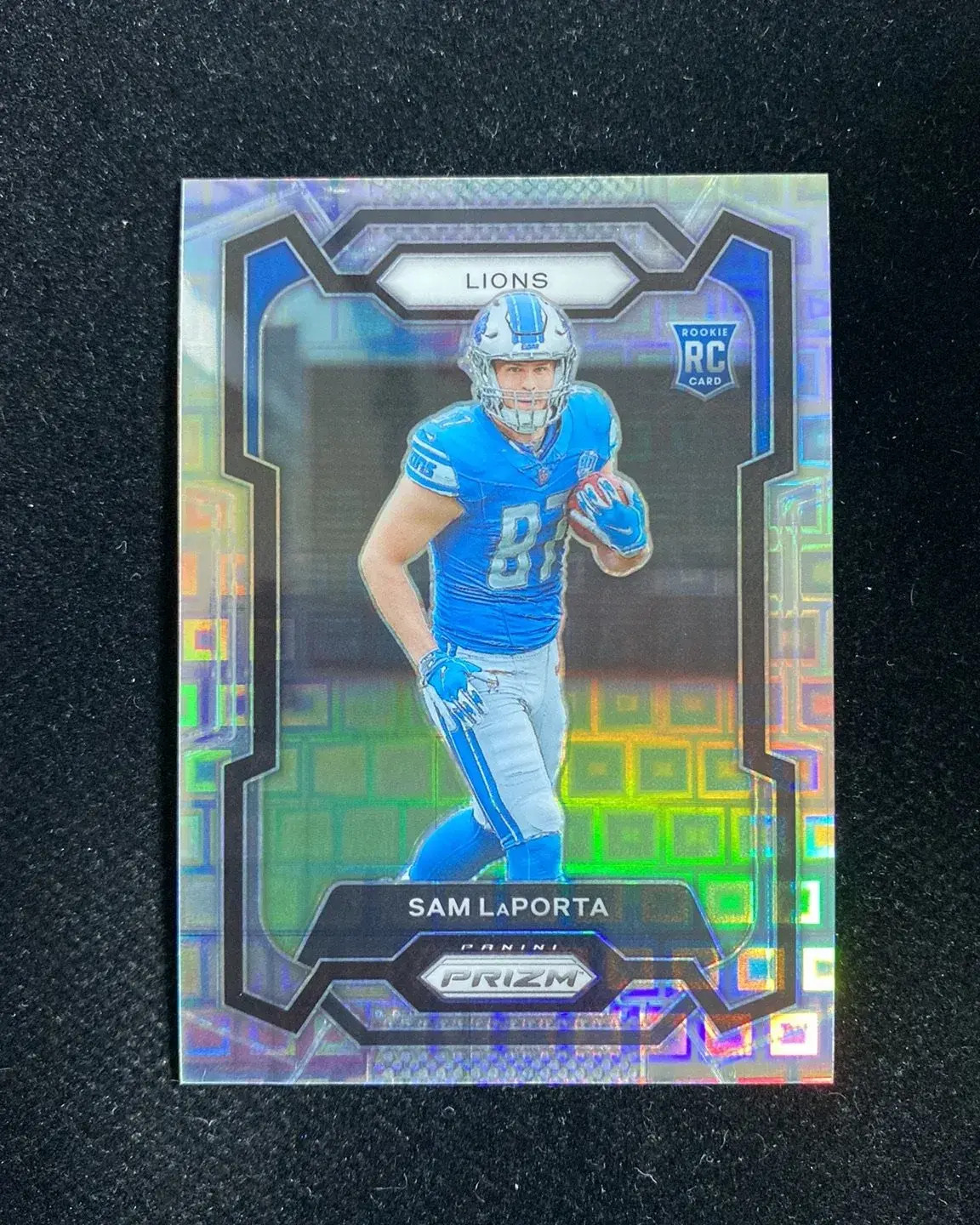 2023 Panini Prizm Sam LaPorta #332 Pandora 345/400 RC Rookie Lions OH20