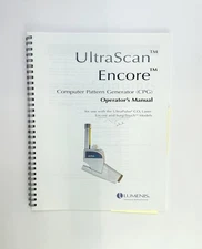 LUMENIS, UltraScan, Encore, Computer Pattern Generator (CPG) Operator’s Manua...