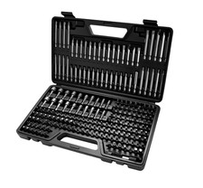 208-Piece Professional Screwdriver Bit Set - Alloy Steel Drill Bits with Case