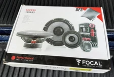 Focal 165AS3 - 6.5" 3-Way Component Speaker Set Access Series MISSING SPEAKERS!!