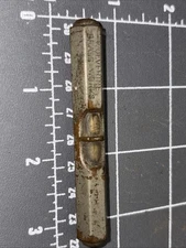 Working Vintage Wolverine Brass Works Small Level - 3” Long