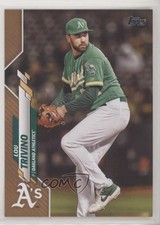 2020 Topps Gold 1898/2020 Lou Trivino #587 2f9