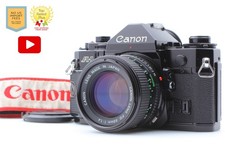 Read N MINT Canon A-1 SLR 35mm Film Camera NFD New FD 50mm F1.4 Lens From JAPAN