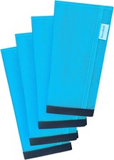 Horse Fly Boots Set of 4, Mesh for Horses, Leggings Sky Blue