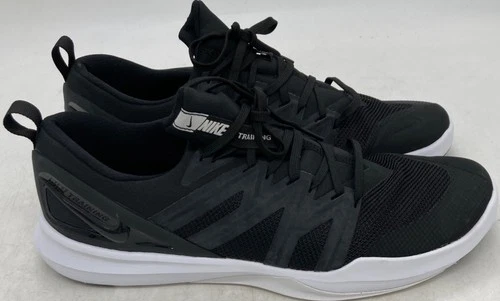 Nike Mens Black Training Shoes Size 12 Lightweight & Breathable AO4402-001