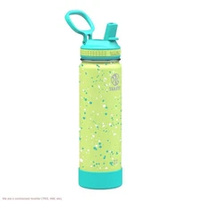 Takeya 22oz Kids' Stainless Steel 2 Color Confetti Insulated Water Bottle wit...