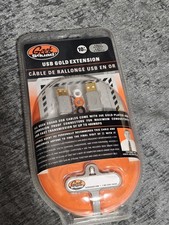 Geek Squad 10' USB Male-to-Female Extension Cable – Gold, Open Box Excellent
