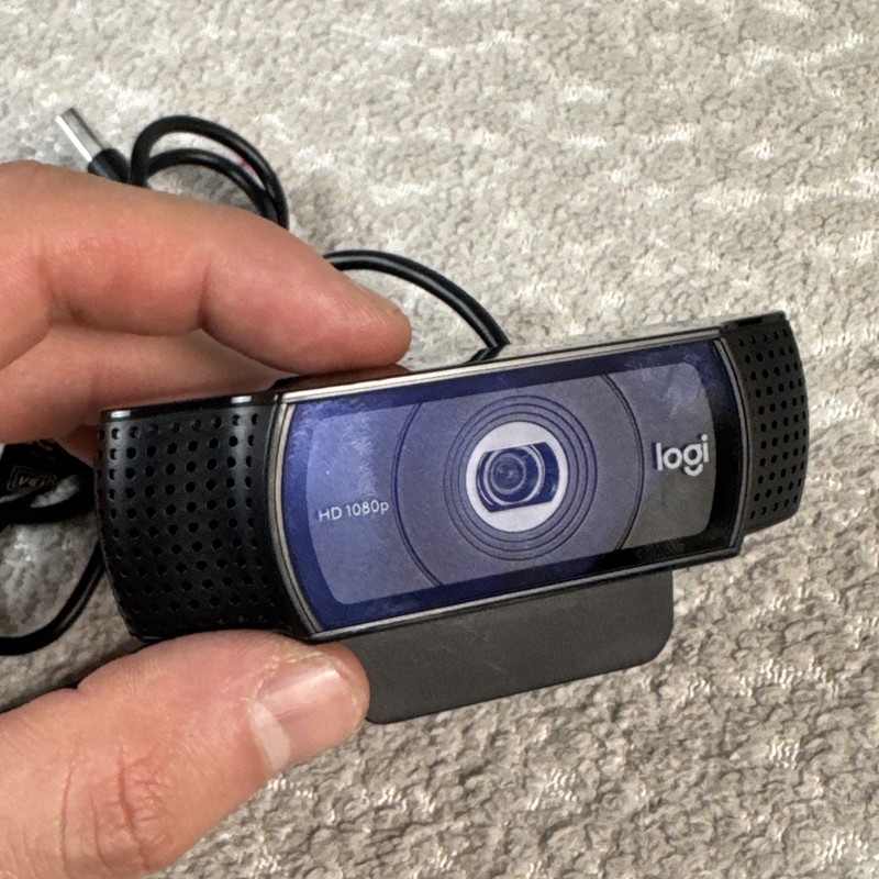 Logitech C920 Carl Zeiss HD 1080p WebCam Live Streaming Video Chat OBS Web Cam