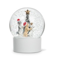 Dancing Dogs Snow Globe