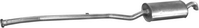 Endschalldämpfer Nachschalldämpfer POLMO 03.24 für BMW E36 3er Touring 318 tds