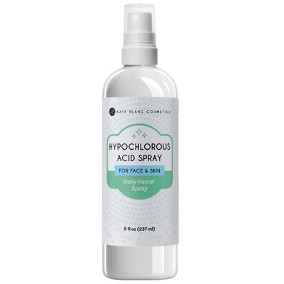 Kate Blanc Cosmetics Hypochlorous Acid Spray for Face and Skin. Gentle Facial Cl