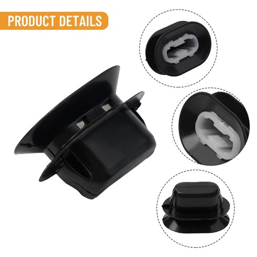 2pcs Clips 42mm*25mm Black Cushion Pad Clip Plastic High Quality Material - Picture 5 of 12