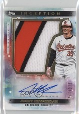 2024 Topps Inception Adley Rutschman #AJP-AR Jumbo Patch Auto 03ox