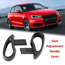2x Für Seat Ibiza Arosa Sitzgriffe Sitzhebel Dunkelgrau 1J3881633B 1J3881634B DA
