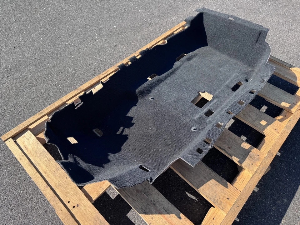 Alfombra delantera izquierda audi tt tts ttrs 2008-2015 alfombrilla gris oscuro 8j1863021j oem Foto 3 de 4