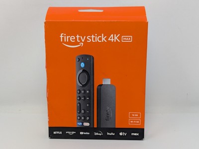 Amazon Fire TV Stick 4K Max 16 GB  Wi-Fi 6E 2.0GHz  ALEXA Voice Remote