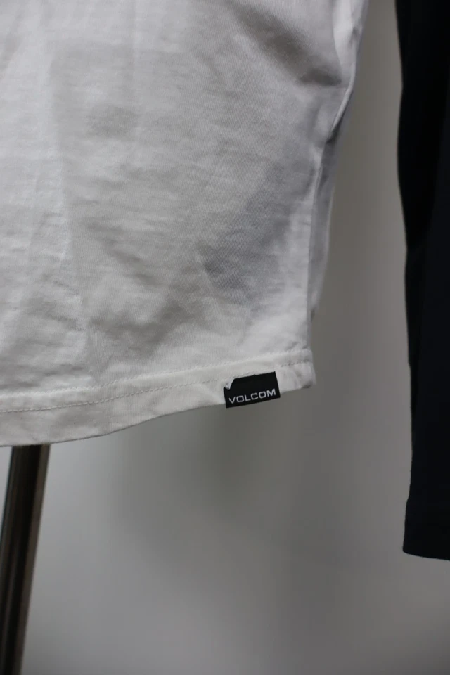 Volcom Pullover Herren Baumwolle Gr L Herr Cotton T-Shirt Casual Vintage Langarm - Bild 4 von 4