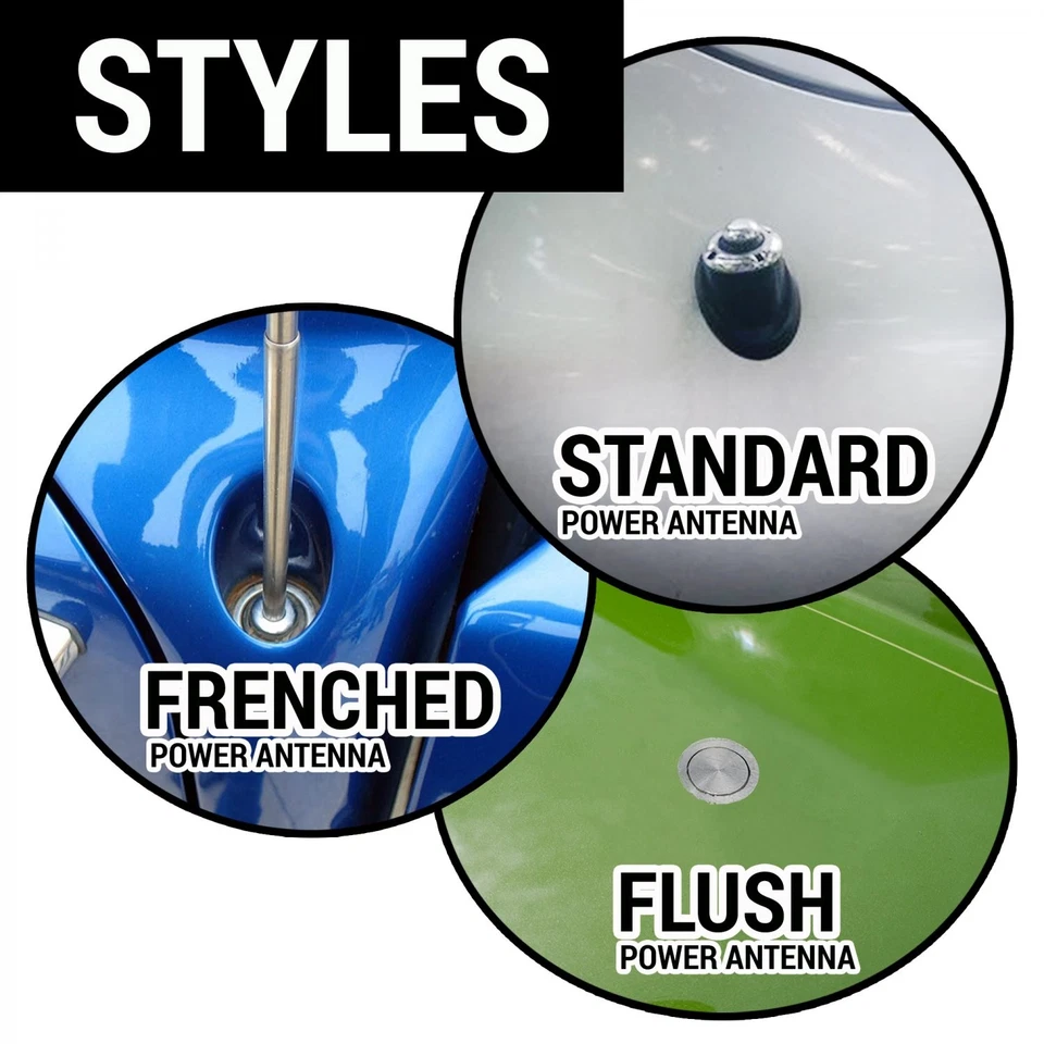 Kit de antena de montaje empotrado Street AUTPACD muscle street hot rod camión rata personalizada Foto 4 de 4