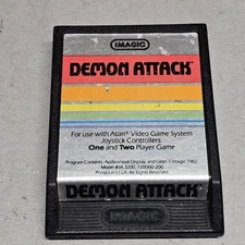 Atari 2600 Demon Attack Imagic Video Game Cartridge Only
