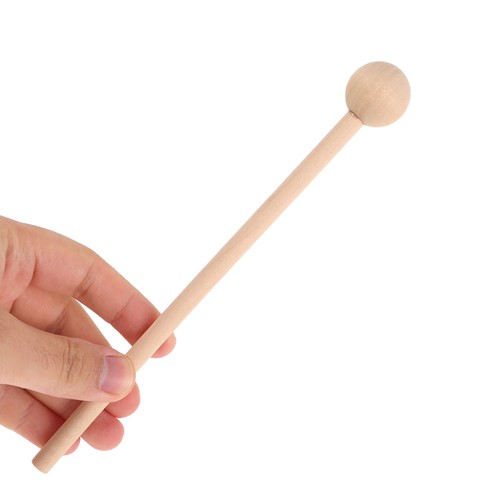 2 piezas xilófono martillo ayuda para la enseñanza niño pequeño mazo de madera tambor mazos - Imagen 9 de 12