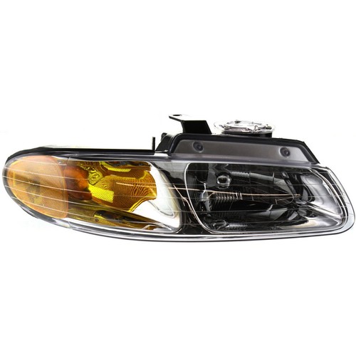 Headlight Set For 96-99 Dodge Grand Caravan Caravan Left & Right w/ bulb - Picture 2 of 12