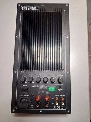 MONACOR / Number One SAM-2 Subwoofer-Aktiv-Modul, 200 W